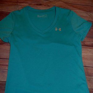 teal Under Armour T shirt